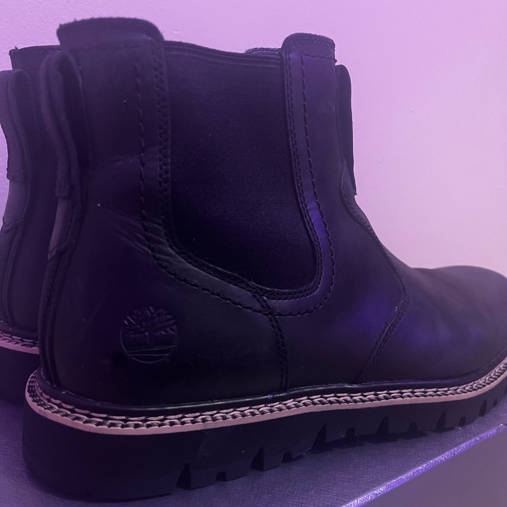Men’s Timberland Black Leather Boots
